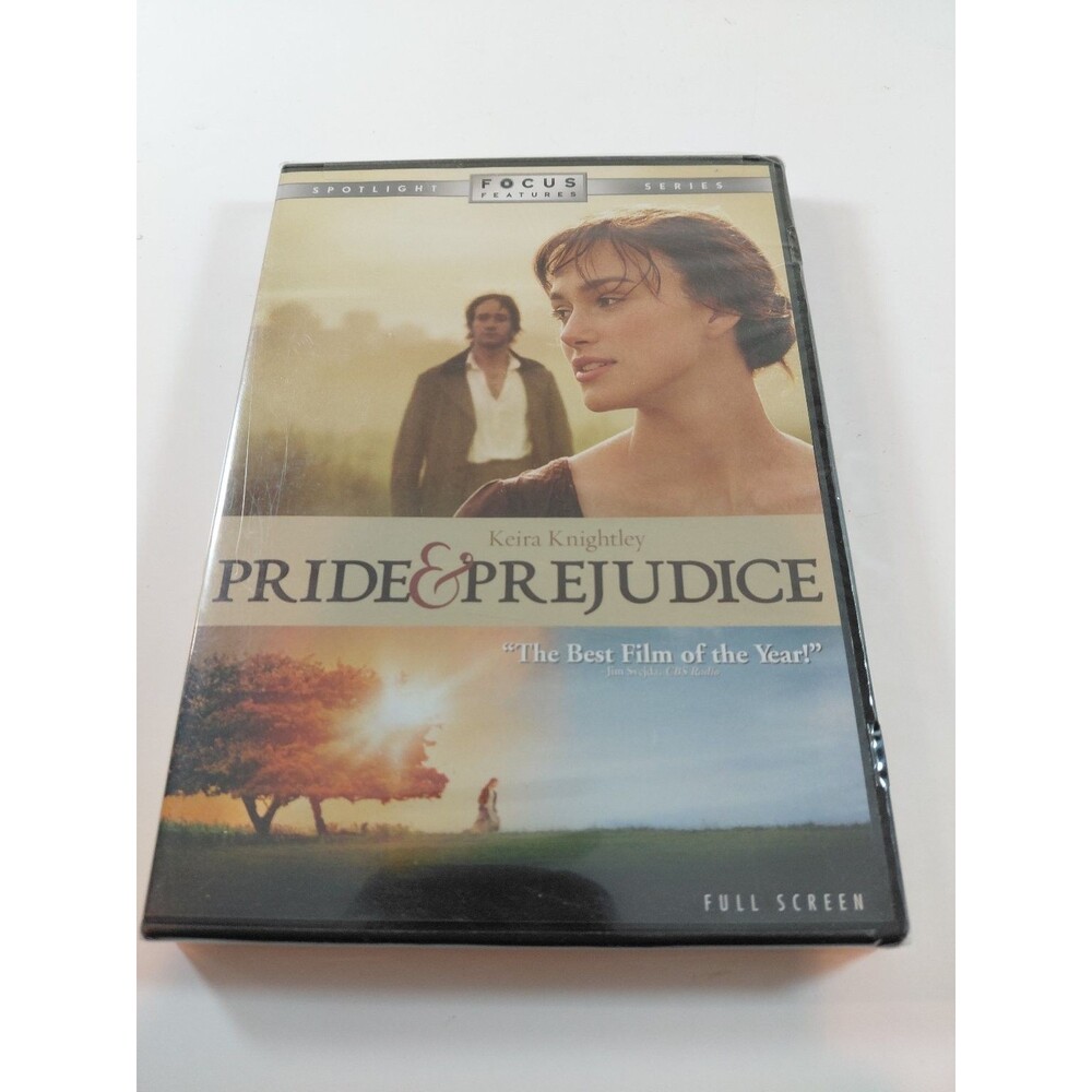 Pride & Prejudice (DVD, 2006, Full Screen) Keira Knightley Focus Features